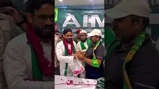 AIMIM up adhyakch Shaukat Ali Lucknow Uttar Pradesh India #aimim #asaduddinowaisi #shaukatali