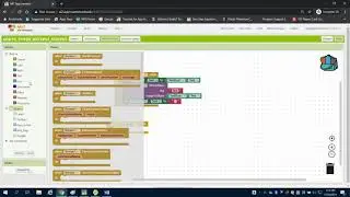Хранение данных с помощью TinyDB на нескольких экранах в MIT APP INVENTOR 2 PLTW App Creators