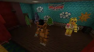 I made another Minecraft fnaf 1 map using management wanted (minecraft FNAF management wanted