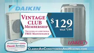 Classic Services - Vintage Club Premier AC Maintenance Plan (Promo Extended to 3/31/2025)