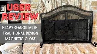 Functional and Beautiful - AMAGABELI GARDEN & HOME Fireplace Screen