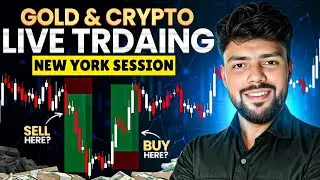 Live Trading on Bitcoin | Gold |Scalp with BSP Concept | #Live #btc #Gold #29 Dec-2025