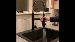 LED Pulldown Sprayer Commercial Kitchen Faucet from Amazon Demo1080p 1