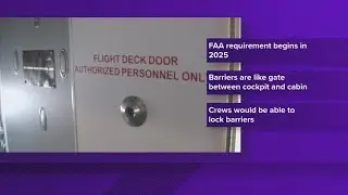 FAA to require extra barrier between cockpit and cabin in airplanes