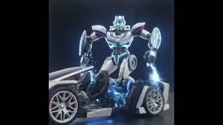 Remote Control Transforming Robot Car