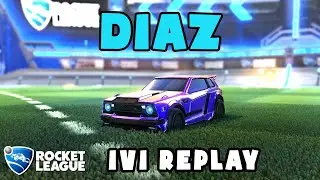 diaz Ranked 1v1 POV #47 - diaz VS KnightYuh :) - Rocket League Replays