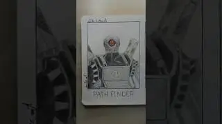 drawing PATHFINDER from apex legends #pathfinder #pathfinderapexlegends #apexlegends #gamedrawing#fy