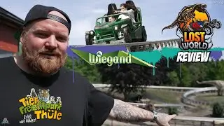 Deutschlands neuste Achterbahn mit Dinos  - Lost World - Tier- und Freizeitpark Th&uuml;le - Ride Review