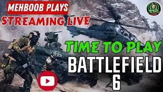 Battlefield 6 Live Streaming &ndash; The Ultimate FPS Experience in 4K! #Battlefield6 #gameplay #live