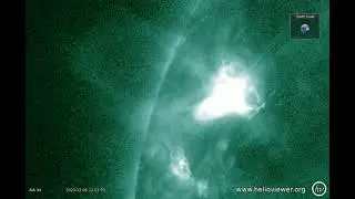 LARGEST M FLARE YET FROM NEW SUNPOT REGION