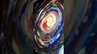 How to draw galaxy ? #art #portraitart #galaxy #space #universe #stars #astronomy