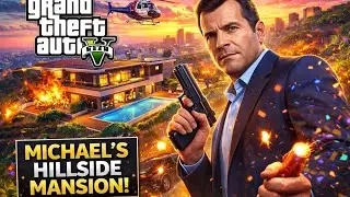 Michael M-ia salvat Casa pe GTA 5 Online!!🔥👀