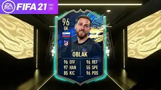 FIFA 21 TOTS OBLAK REVIEW | 96 TEAM OF THE SEASON JAN OBLAK PLAYER REVIEW | FIFA 21 ULTIMATE TEAM