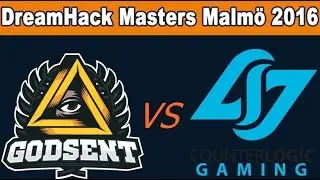 Godsent (God) vs CLG Game 1 on Overpass - Dreamhack Masters Malmo 2016: Group B Decider Match