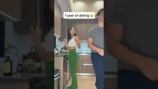 1st Month Of Dating vs. 4 Years Of Dating #shorts
