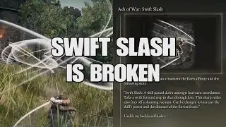 SWIFT SLASH IS BROKEN - Elden Ring Shadow Of The Erdtree PVP
