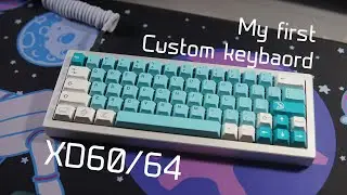 Building My First Custom Keyboard | XD60/64 Build and typing test