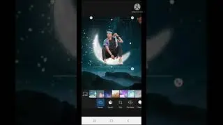 picsart Moon photo editing video amazing tutorial 2021 picsart photo edit video