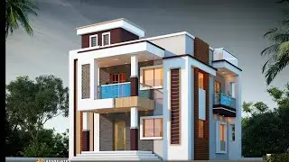 स्वप्नांची रचना&hellip; आता 3D मध्ये..!        #BungalowDesign #duplex_home_plan #DuplexHouse #DuplexDesign