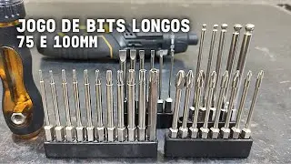 An&aacute;lise de Bits para Parafusadeira do AliExpress #aliexpress #parafusadeira #bits #valeapenacomprar