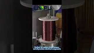 Superb Conductivity + Extreme Heat Resistance: Premium Enameled Wire! #enameled wire #machine