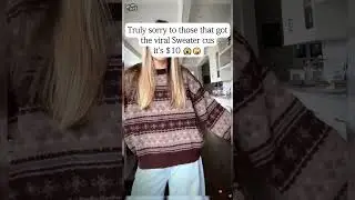 Black friday deals on cozy sweaters! #sweater