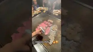 WOW👀🔥 #awesome #viral #viralvideo #hibachi #chef #teppanyaki #show #cooking #new #trending