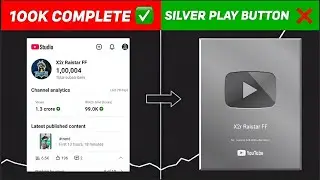 &ldquo;100,000 Subscribers COMPLETE ✅ But NO Silver Play Button 😢 | Why YouTube?