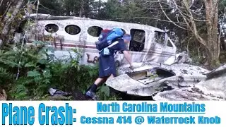 Plane Crash Cessna 414: How to get there:  Waterrock Knob
