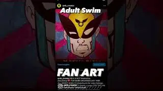 Adult Swim Fan Art Part.2 Illustrated by Gmb creates