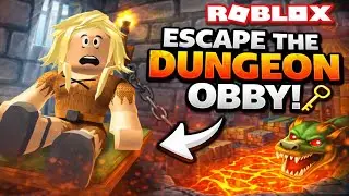 ESCAPE THE DUNGEON OBBY in ROBLOX 😱🔥 | Scary Escape Gameplay (Noob vs Pro)
