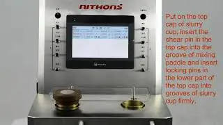 How to operate NCCQ Atmospheric consistometer