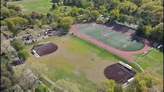 Brookdale Park, New Jersey and a Fly By Raptor