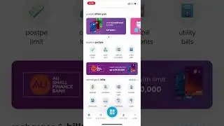 Get 10% discount on utility payment on postpe app