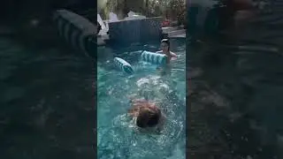 Vacation fun by the pool#poolside #vacationmode #relaxation #summerfun