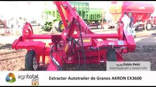 Extractor Autotrailer de Granos AKRON EX3600