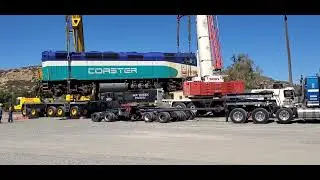Coaster SDNX 2103 arrives at Campo
