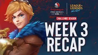 Snapdragon Pro Series Wild Rift Challenge Season | Week 3 Recap