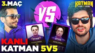 KANLI KATMAN LoL 5v5 v3 | w/Coldra,Thaldrin | Üçüncü Maç ve Analiz Masası | Hype