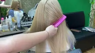 Из ЖЕЛТЫХ обесцвеченных в ДОРОГОЙ ХОЛОДНЫЙ ПЕСОЧНЫЙ БЛОНД \ ДАРЮ РЕЦЕПТЫ