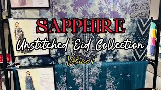 Sapphire Unstitched Eid Lawn Collection Volume 1