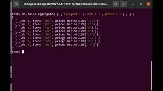 MongoDB aggregation $project