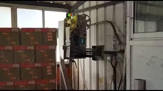 Print&Apply 2 Sides PalletLabel P&A with pallet turning 2 By Tadbik.