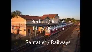 Berliini 2016 rautatiet