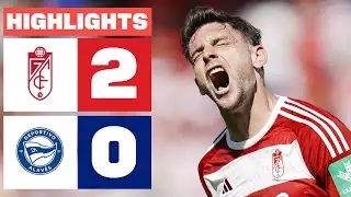 GRANADA CF 2 - 0 DEPORTIVO ALAVÉS | RESUMEN LALIGA EA SPORTS