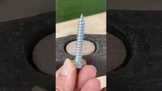 A great technique for securely attaching a hammer handle. #diy #tips
