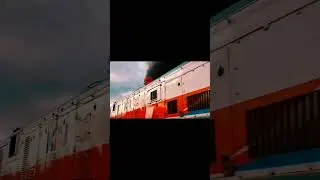 Kobong lagi 🔥#lokomotifkobong #cc203 #huntingkeretaapi #railfans