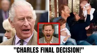 Harry Furious As King Charles Confirmed Final Decision To Delete Archie and Lilibet From Succession 