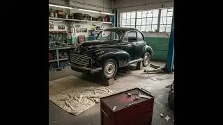 Old black moggy