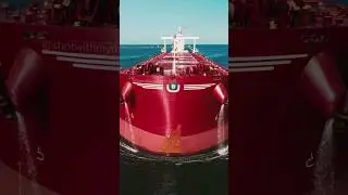 Capesize Bulkcarrier Berge Sarstein Entering Port Of IJmuiden Like A Boss #shorts